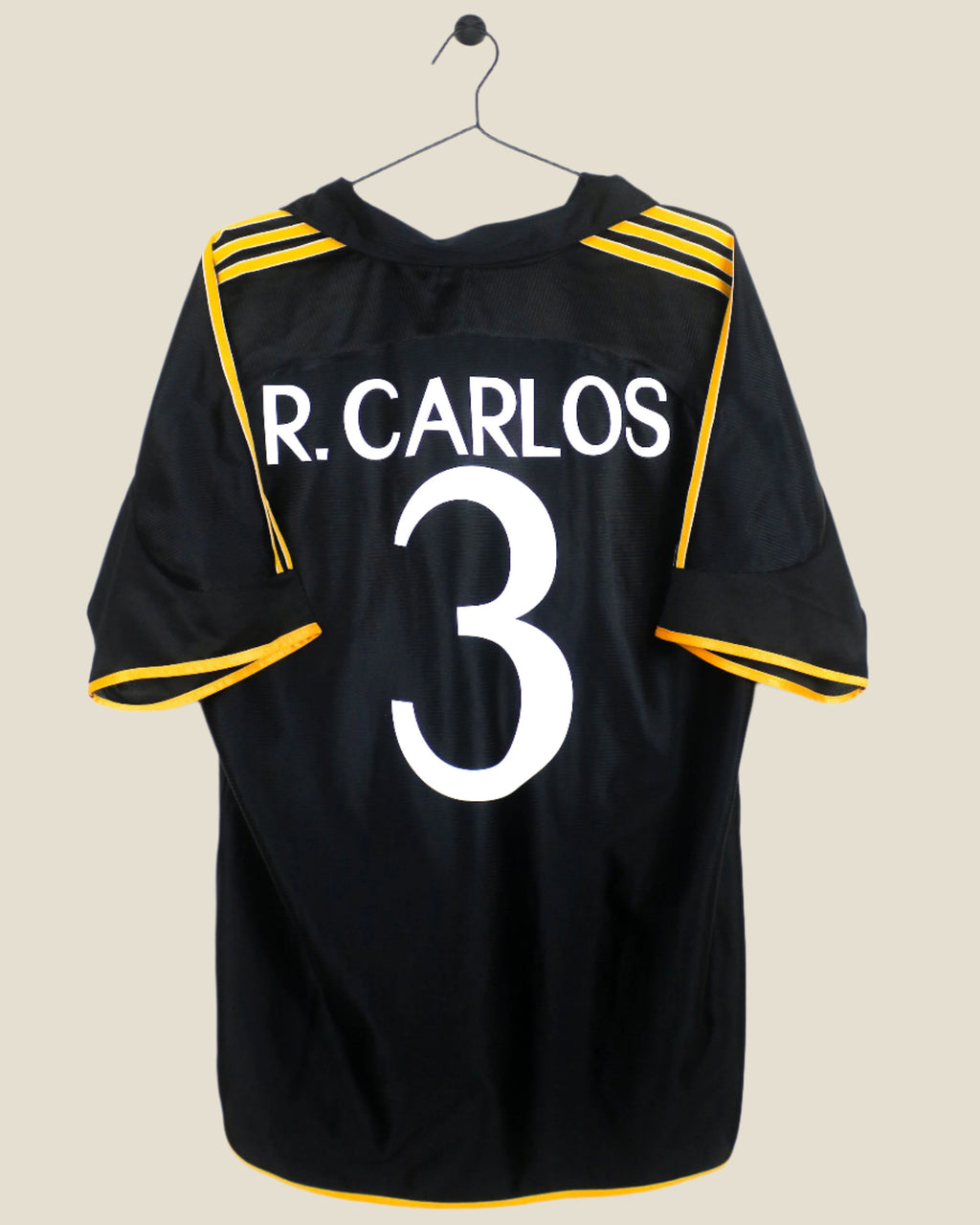 REAL MADRID 1999/00 CARLOS #3 AWAY SHIRT (L) ADIDAS