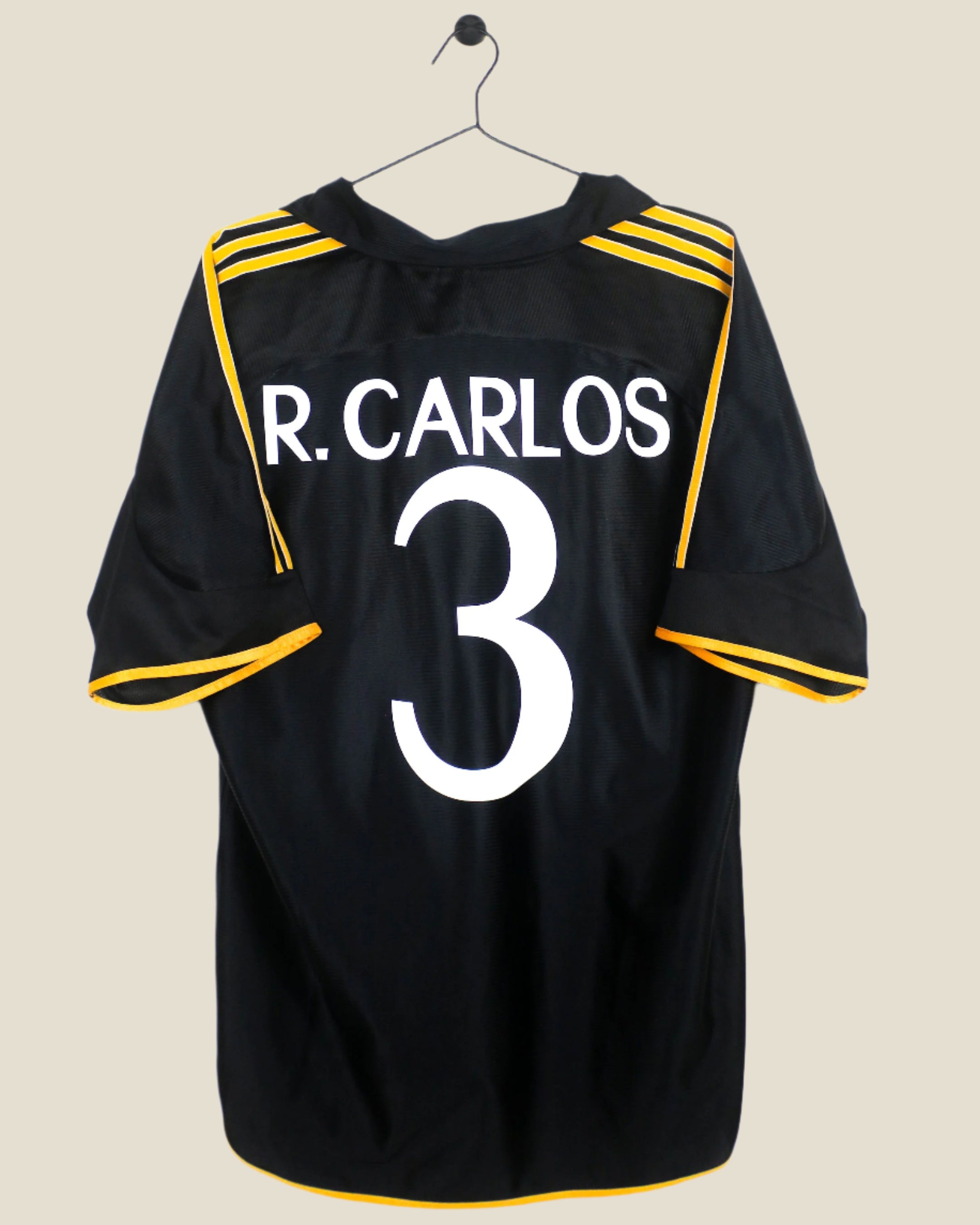 REAL MADRID 1999/00 CARLOS #3 AWAY SHIRT (L) ADIDAS