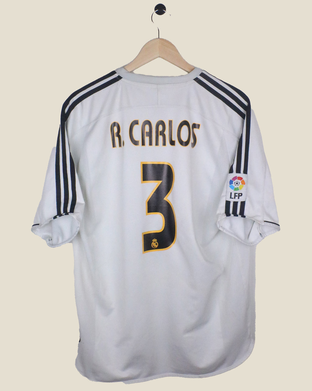 REAL MADRID 2003/04 CARLOS #3 HOME (XL) ADIDAS