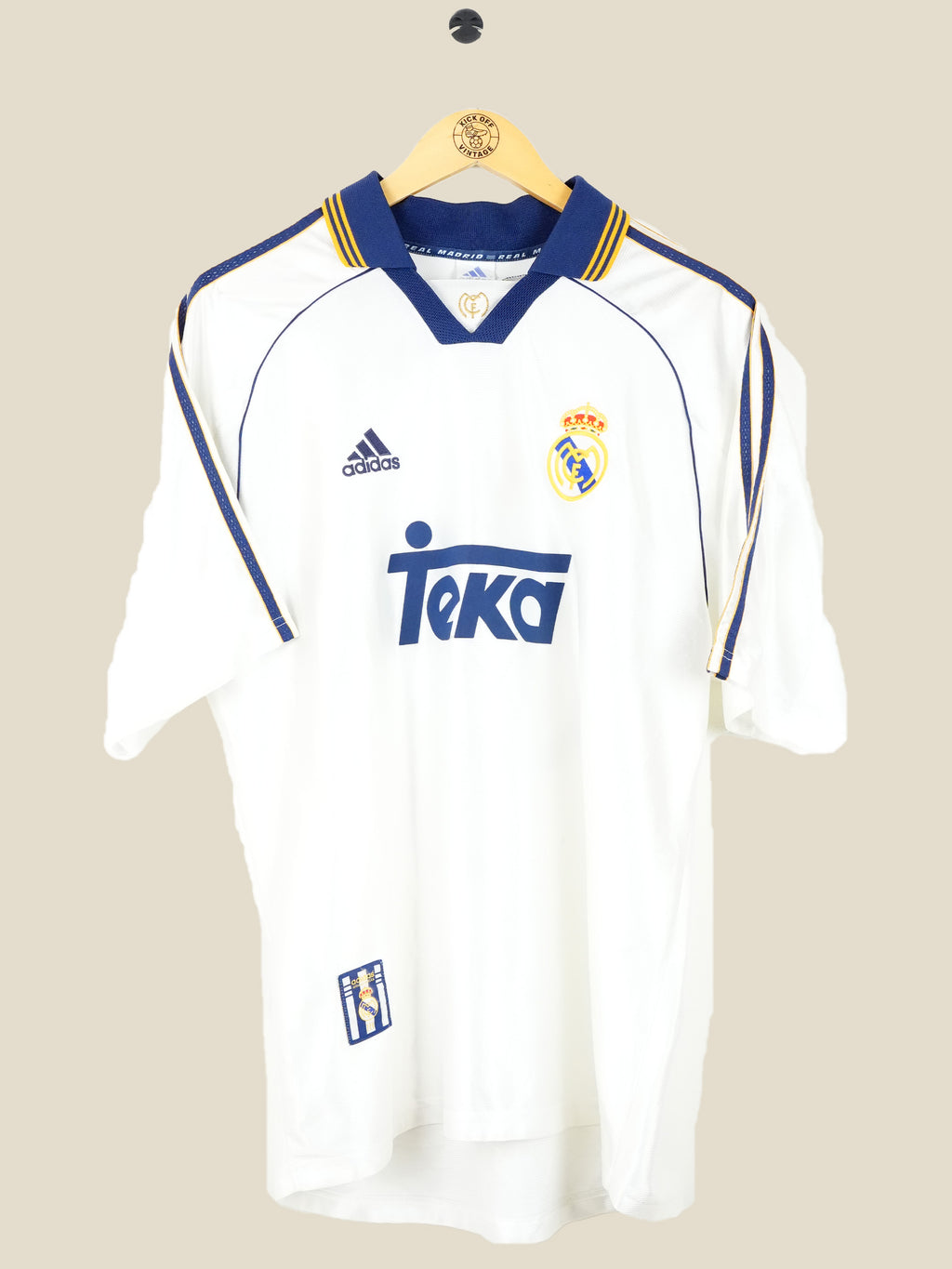 REAL MADRID 1998/00 CARLOS HOME (L) ADIDAS