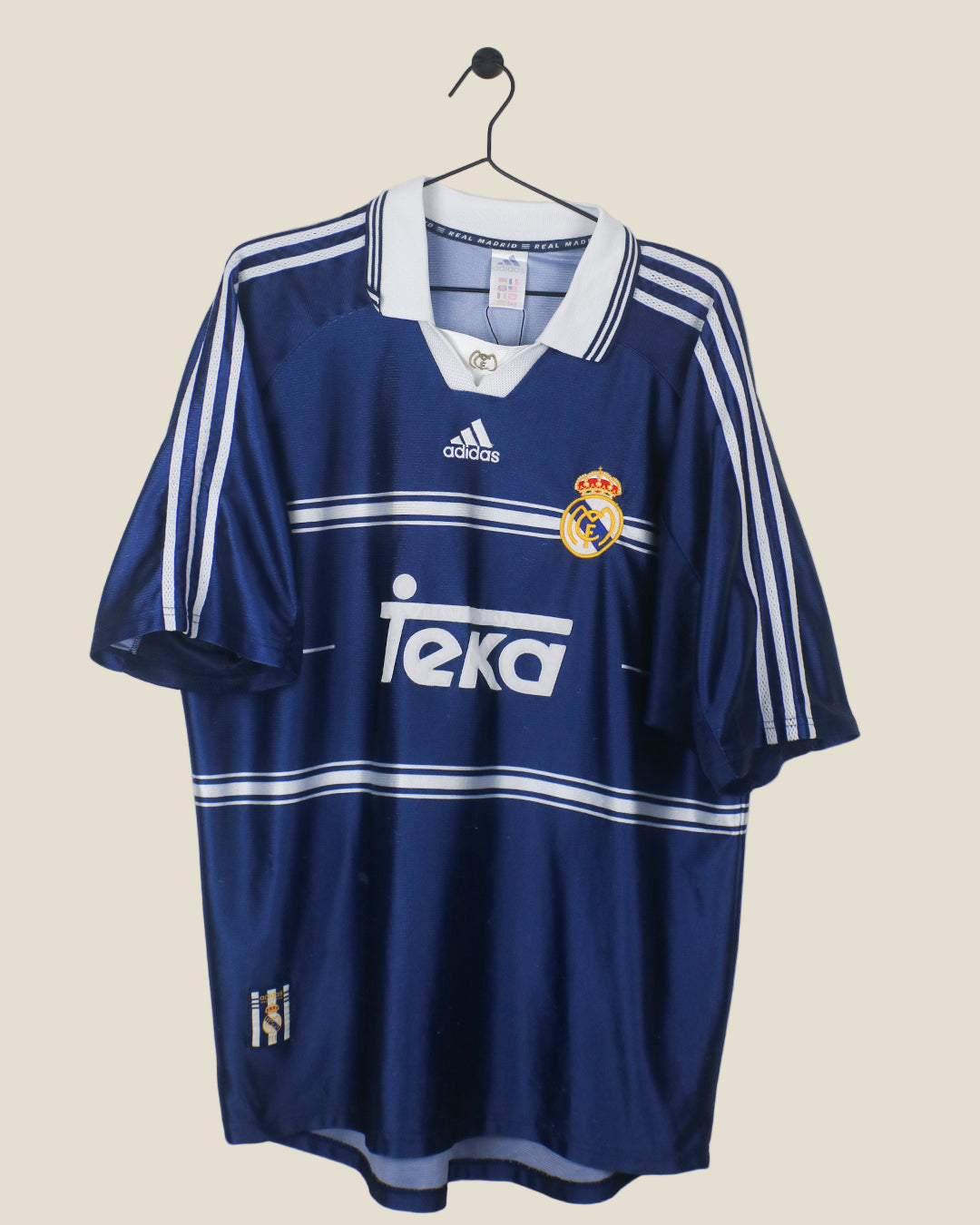 REAL MADRID 1998/99 #3 CARLOS AWAY (XL) ADIDAS