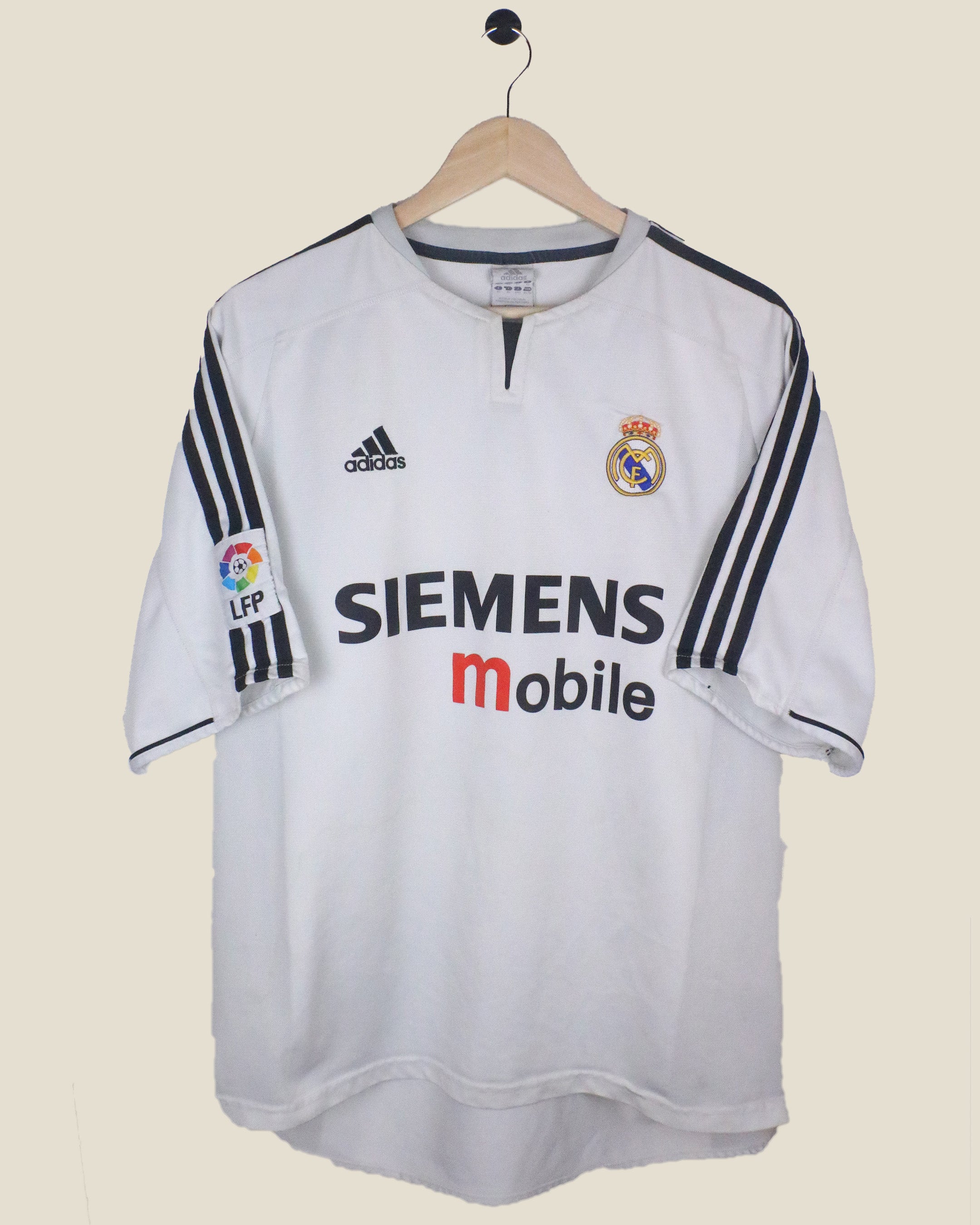 REAL MADRID 2003/04 CARLOS #3 HOME (XL) ADIDAS