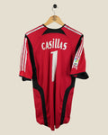 REAL MADRID 2005/06 CASILLAS GOALKEEPER SHIRT (M) ADIDAS
