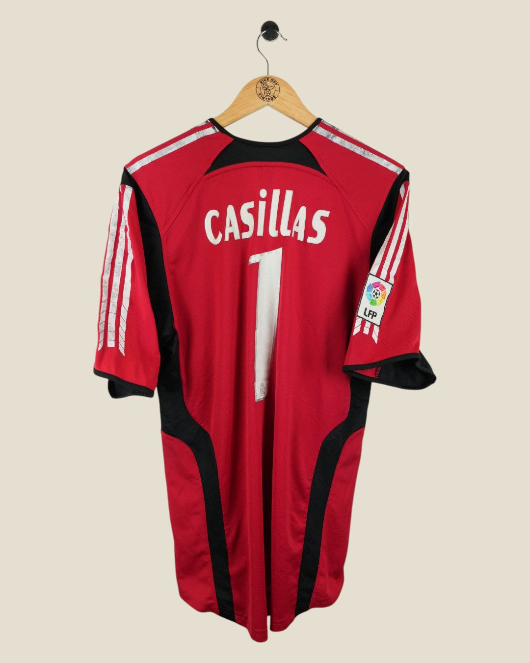 REAL MADRID 2005/06 CASILLAS GK SHIRT (M) ADIDAS