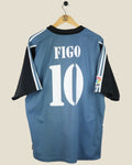 REAL MADRID 2001/02 FIGO THIRD SHIRT (XL) ADIDAS