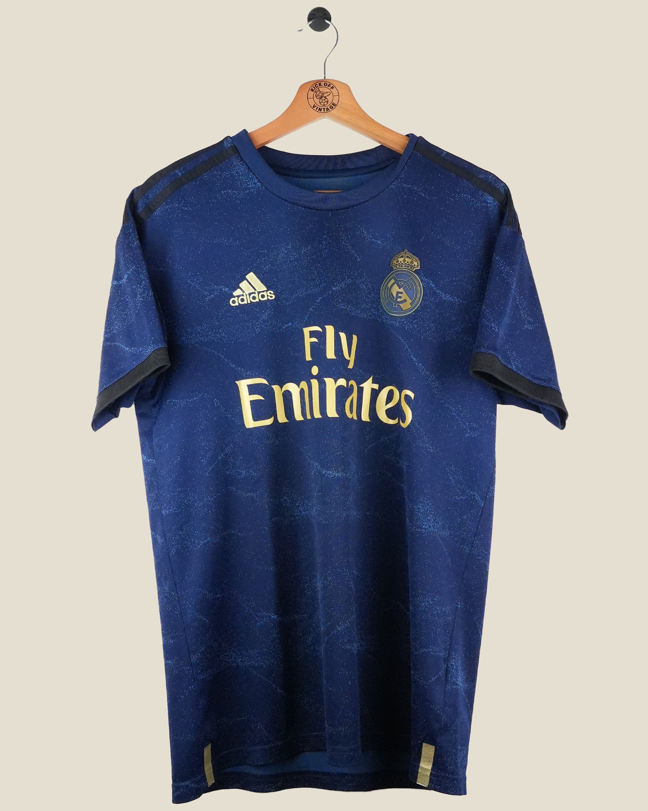 REAL MADRID 2019/20 HAZARD AWAY SHIRT (M) ADIDAS