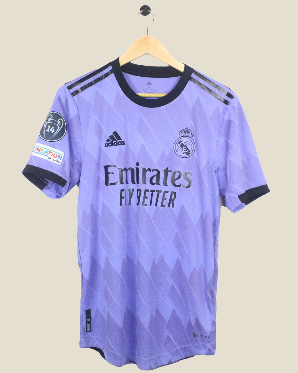 REAL MADRID 2022/23 KROOS #8 UCL AWAY PLAYER VERSION (S) ADIDAS