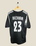 REAL MADRID 2004/05 BECKHAM AWAY SHIRT (L) ADIDAS