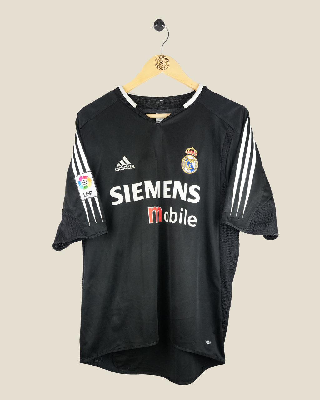 REAL MADRID 2004/05 BECKHAM AWAY SHIRT (L) ADIDAS