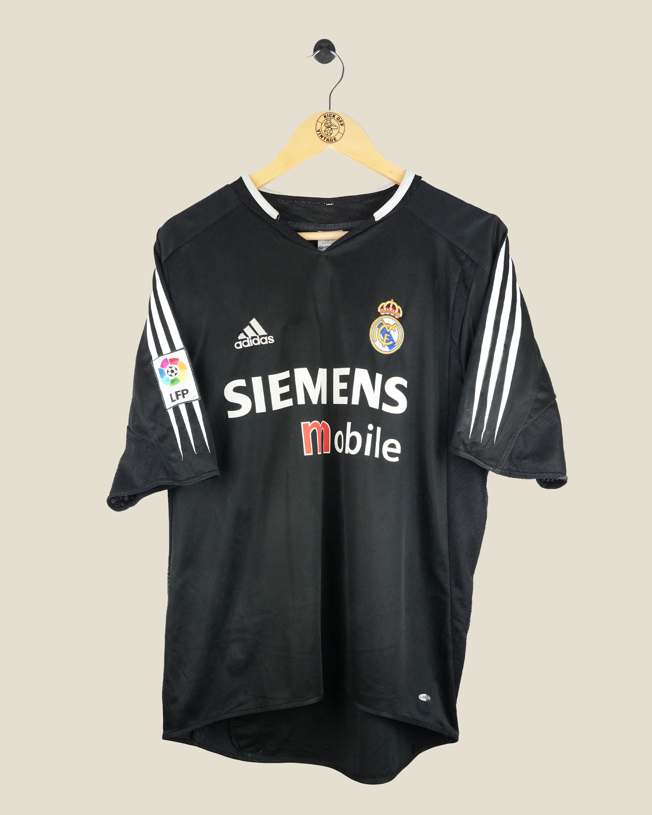 REAL MADRID 2004/05 BECKHAM AWAY SHIRT (L) ADIDAS