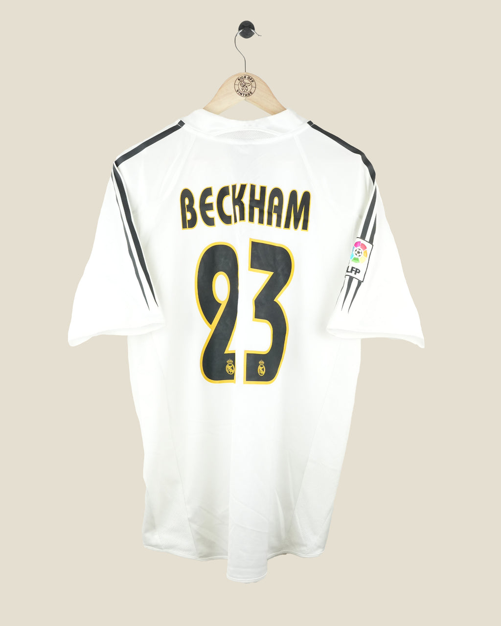 REAL MADRID 2004/05 BECKHAM HOME (L) ADIDAS