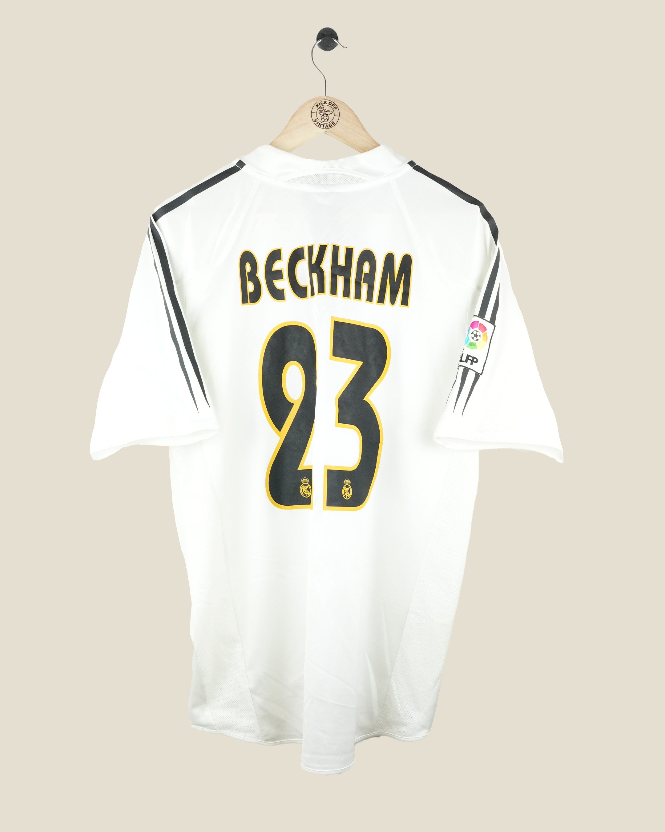 REAL MADRID 2004/05 BECKHAM HOME (L) ADIDAS