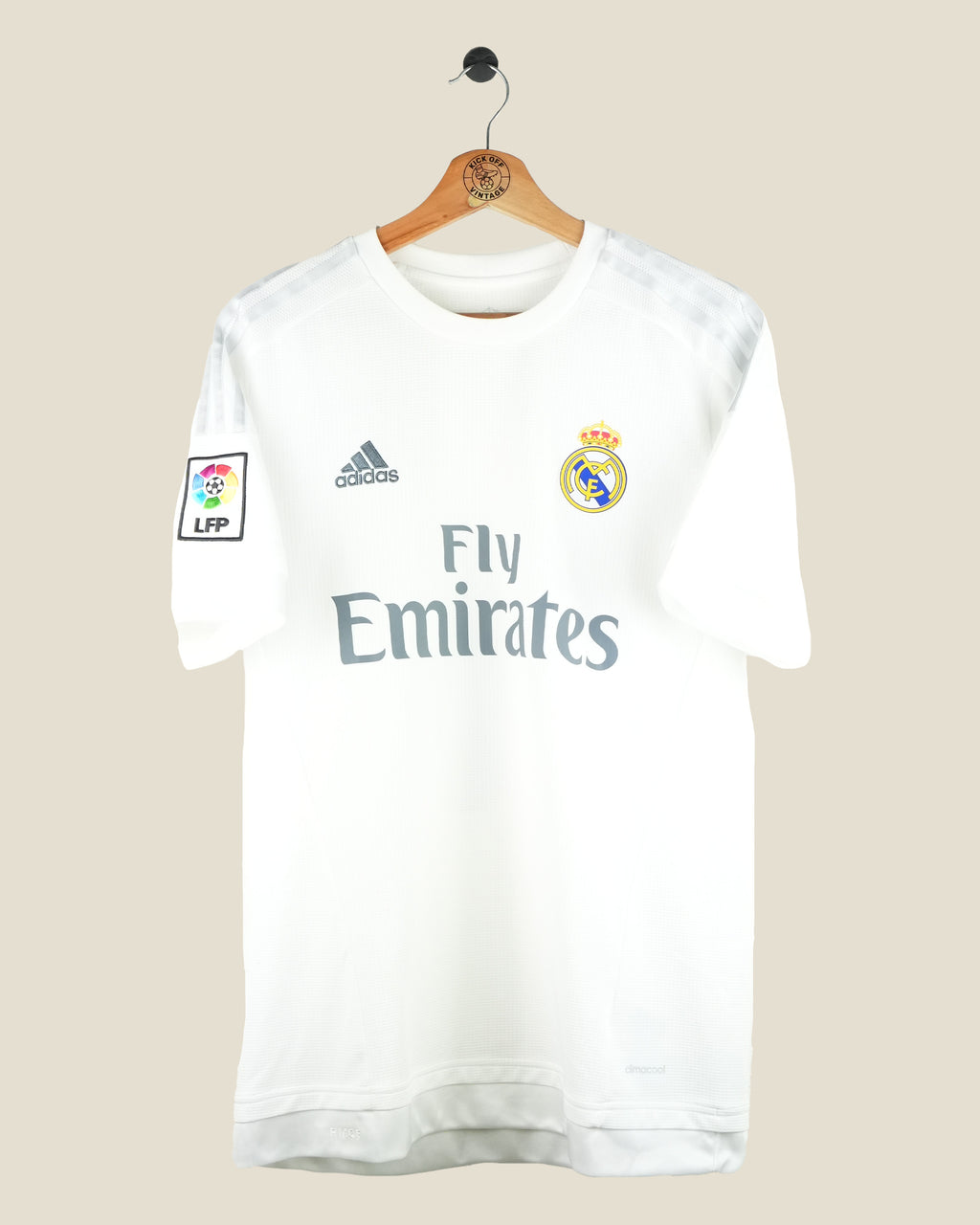 REAL MADRID 2015/16 RAMOS HOME SHIRT (M) ADIDAS