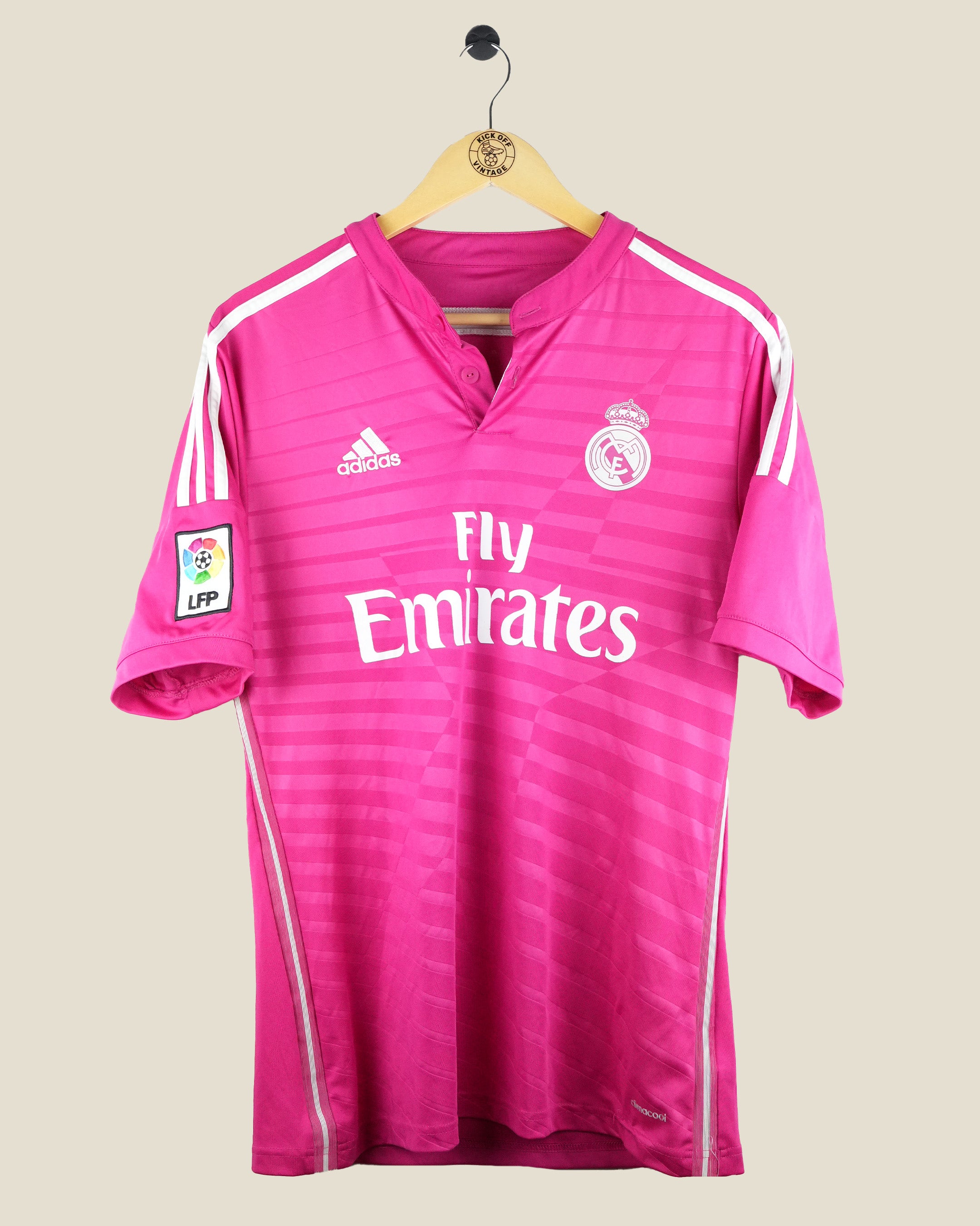 REAL MADRID 2014/15 RONALDO AWAY SHIRT (M) ADIDAS