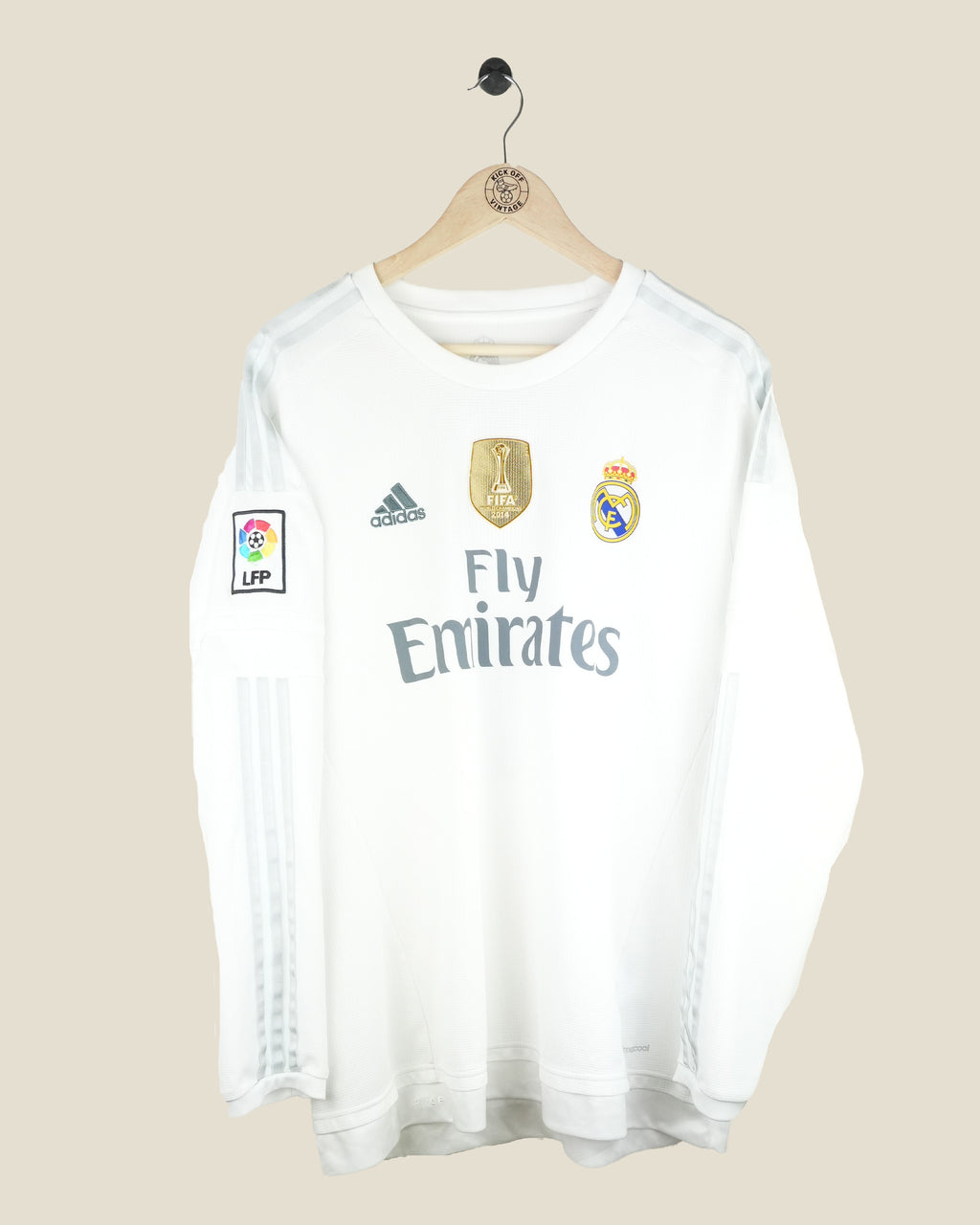 REAL MADRID 2015/16 RONALDO HOME L/S SHIRT (XL) ADIDAS