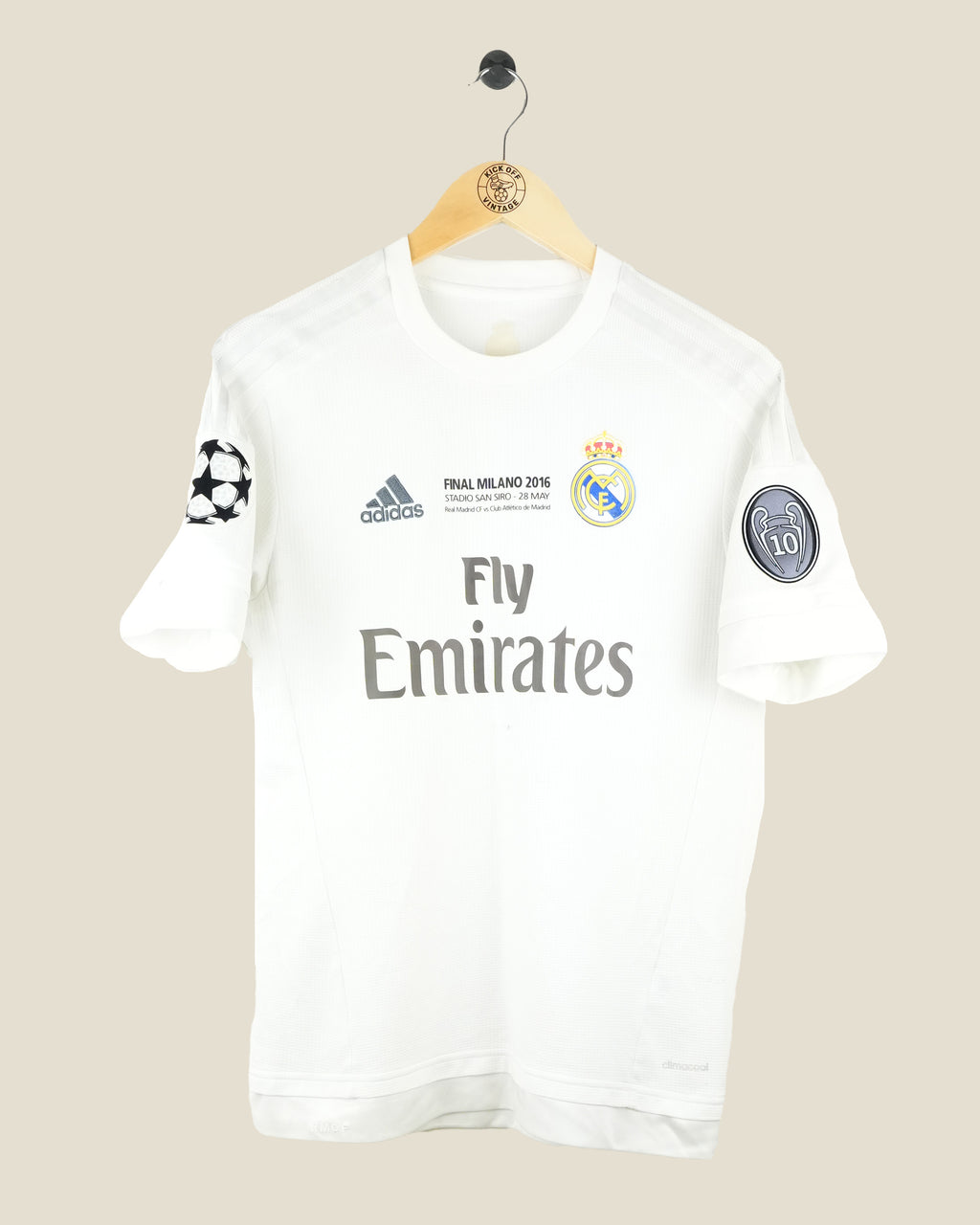 REAL MADRID 2015/16 RONALDO HOME UCL FINAL (M) ADIDAS