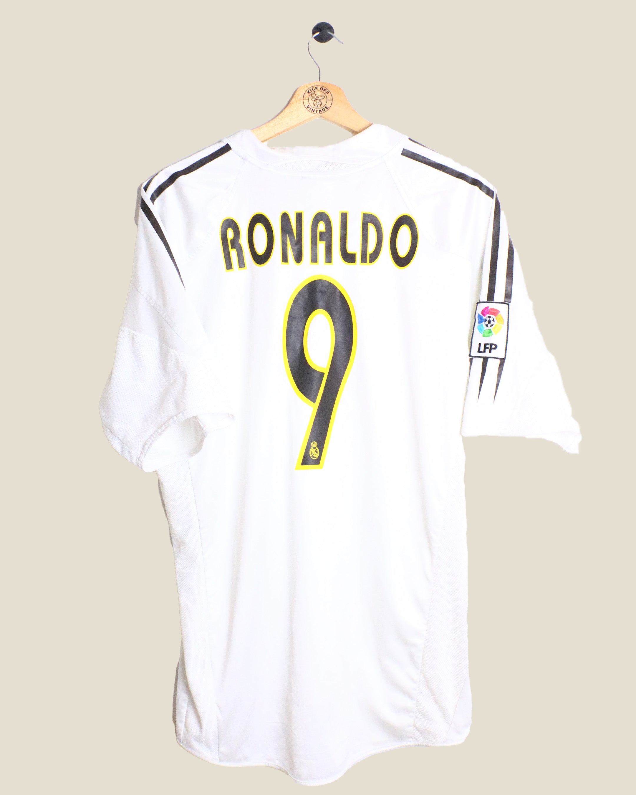 REAL MADRID 2004/05 RONALDO HOME (L) ADIDAS