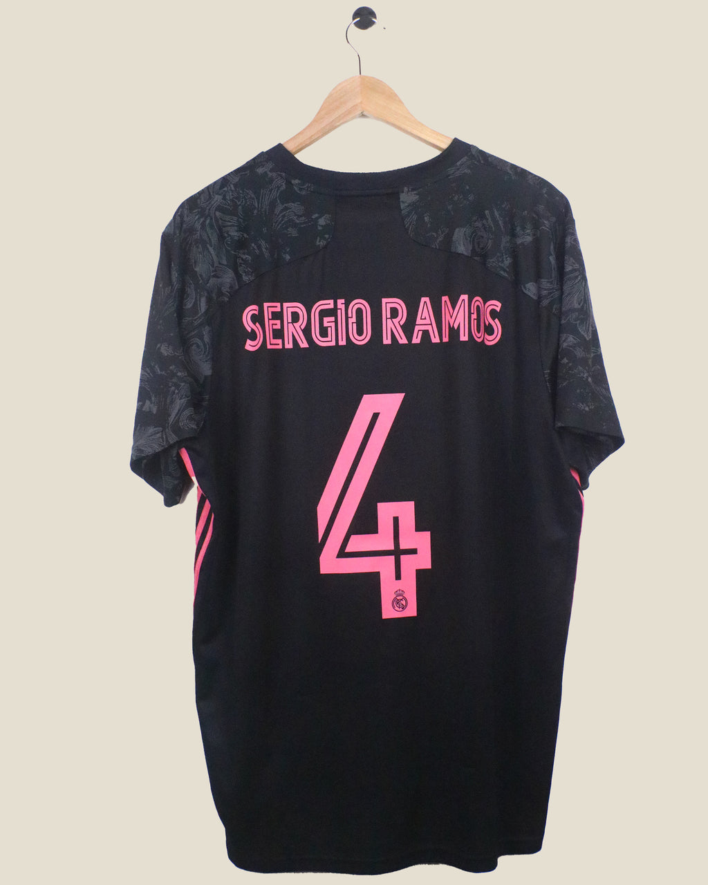 REAL MADRID 2020/21 RAMOS #4 AWAY (XL) ADIDAS