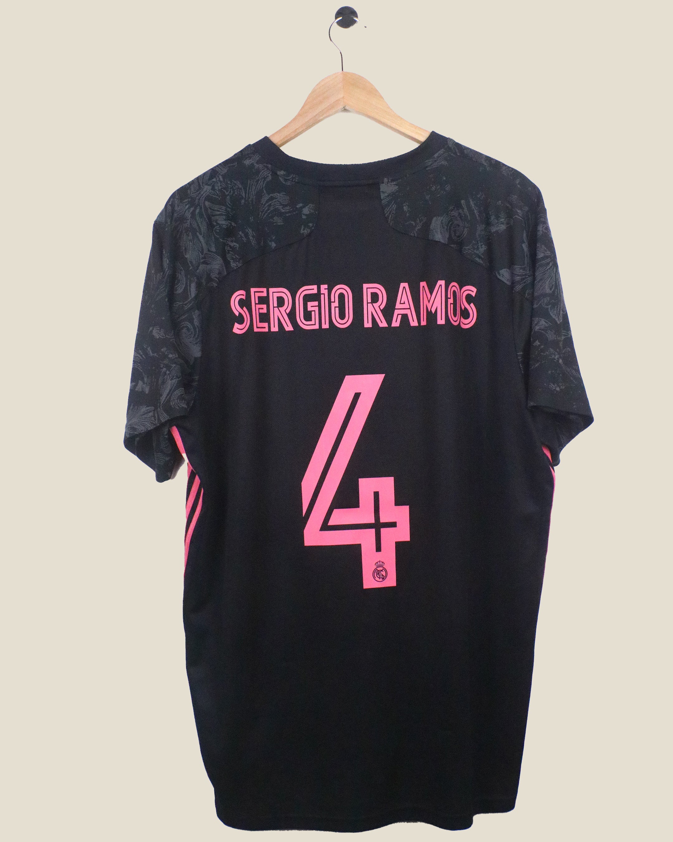 REAL MADRID 2020/21 RAMOS #4 AWAY (XL) ADIDAS