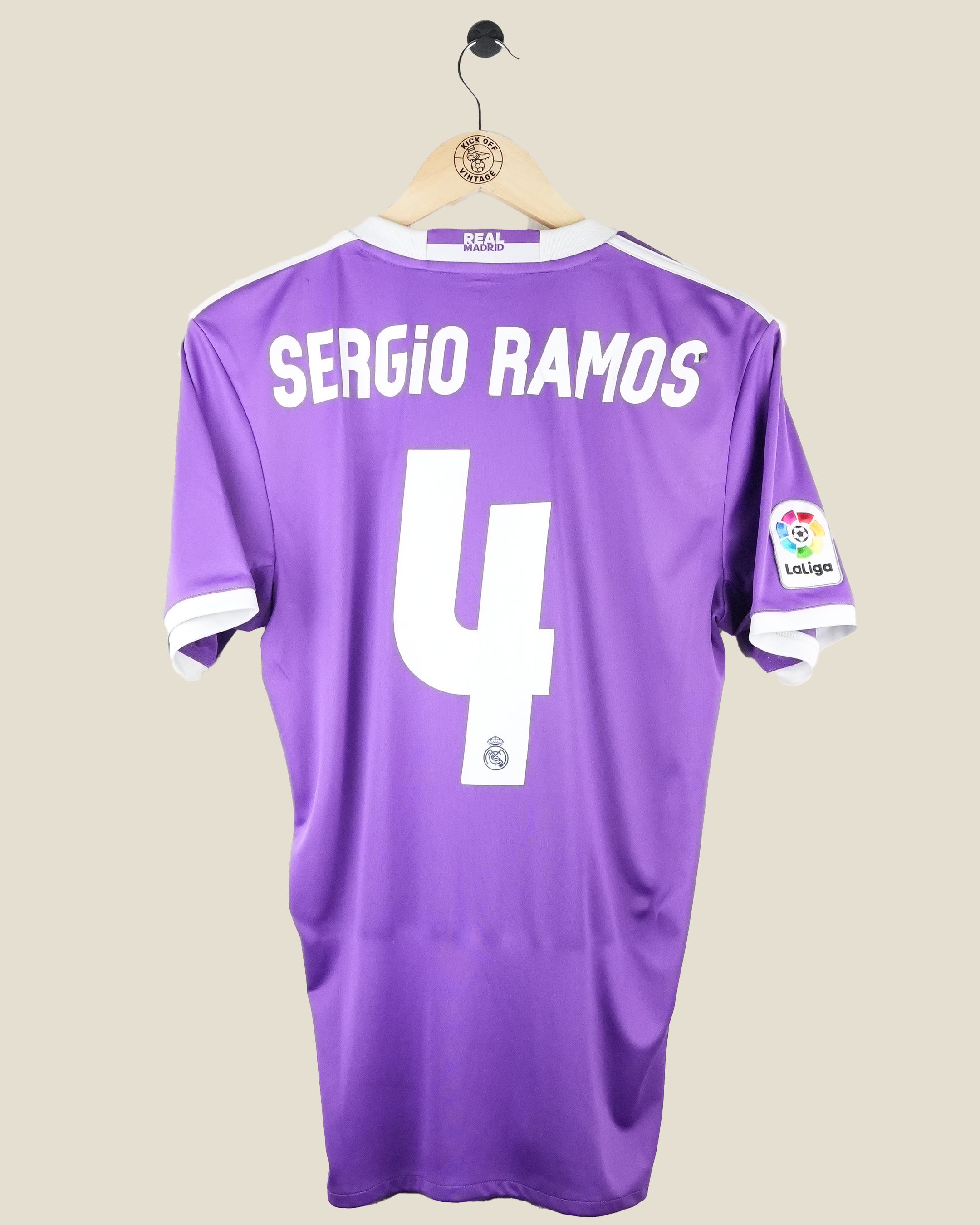 REAL MADRID 2016/17 RAMOS AWAY SHIRT (S) ADIDAS