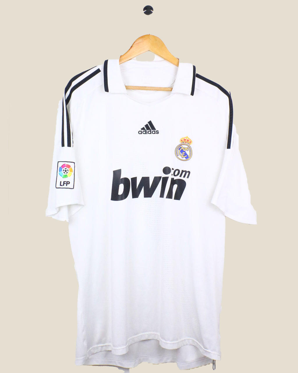 REAL MADRID 2008/09 ROBBEN #11 HOME (XL) ADIDAS