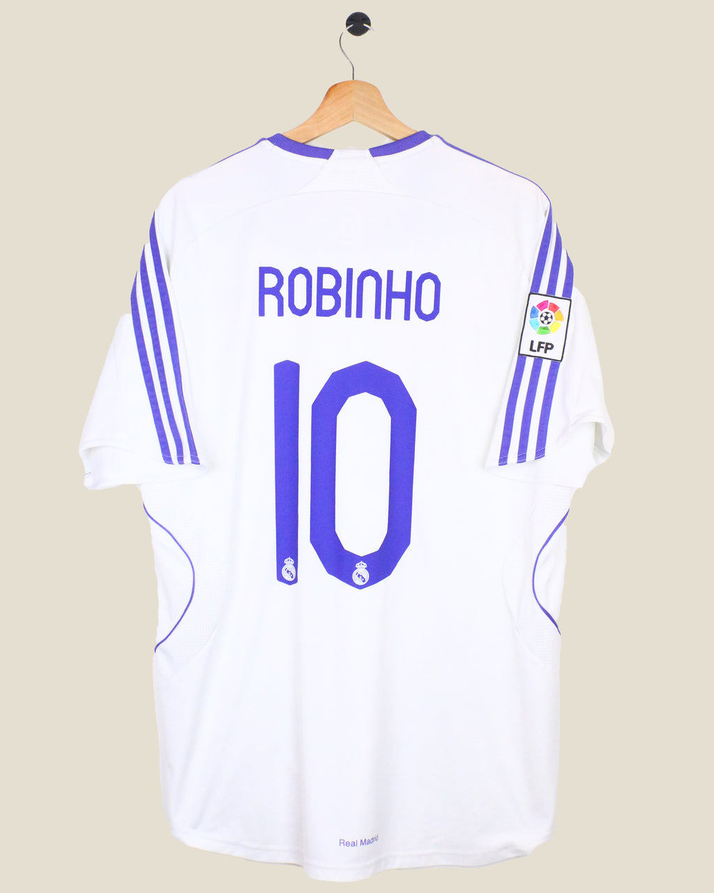 REAL MADRID 2007/08 ROBINHO HOME (L) ADIDAS