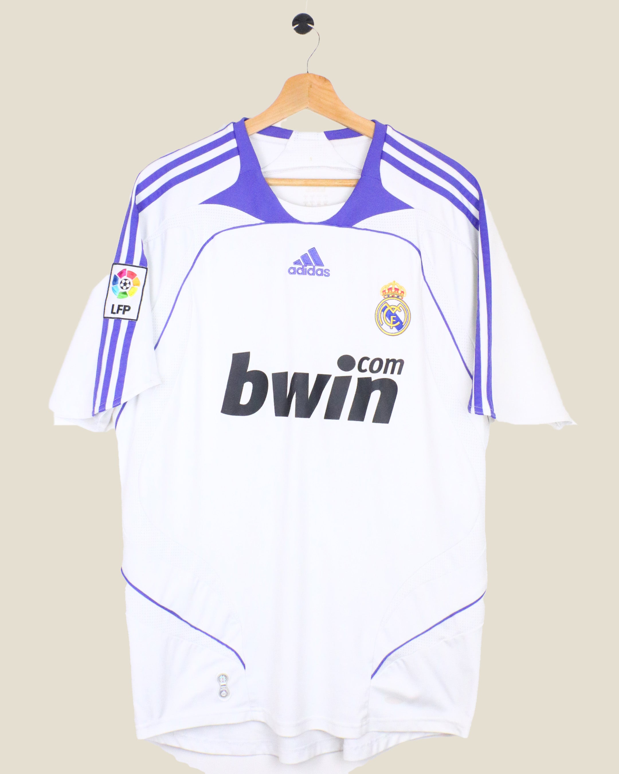 REAL MADRID 2007/08 ROBINHO HOME (L) ADIDAS