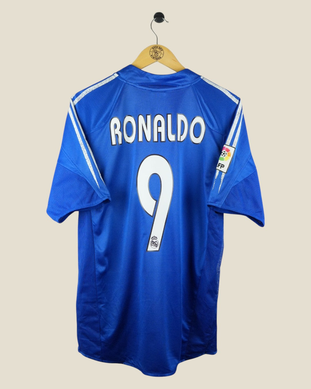 REAL MADRID 2004/05 RONALDO THIRD SHIRT (L) ADIDAS