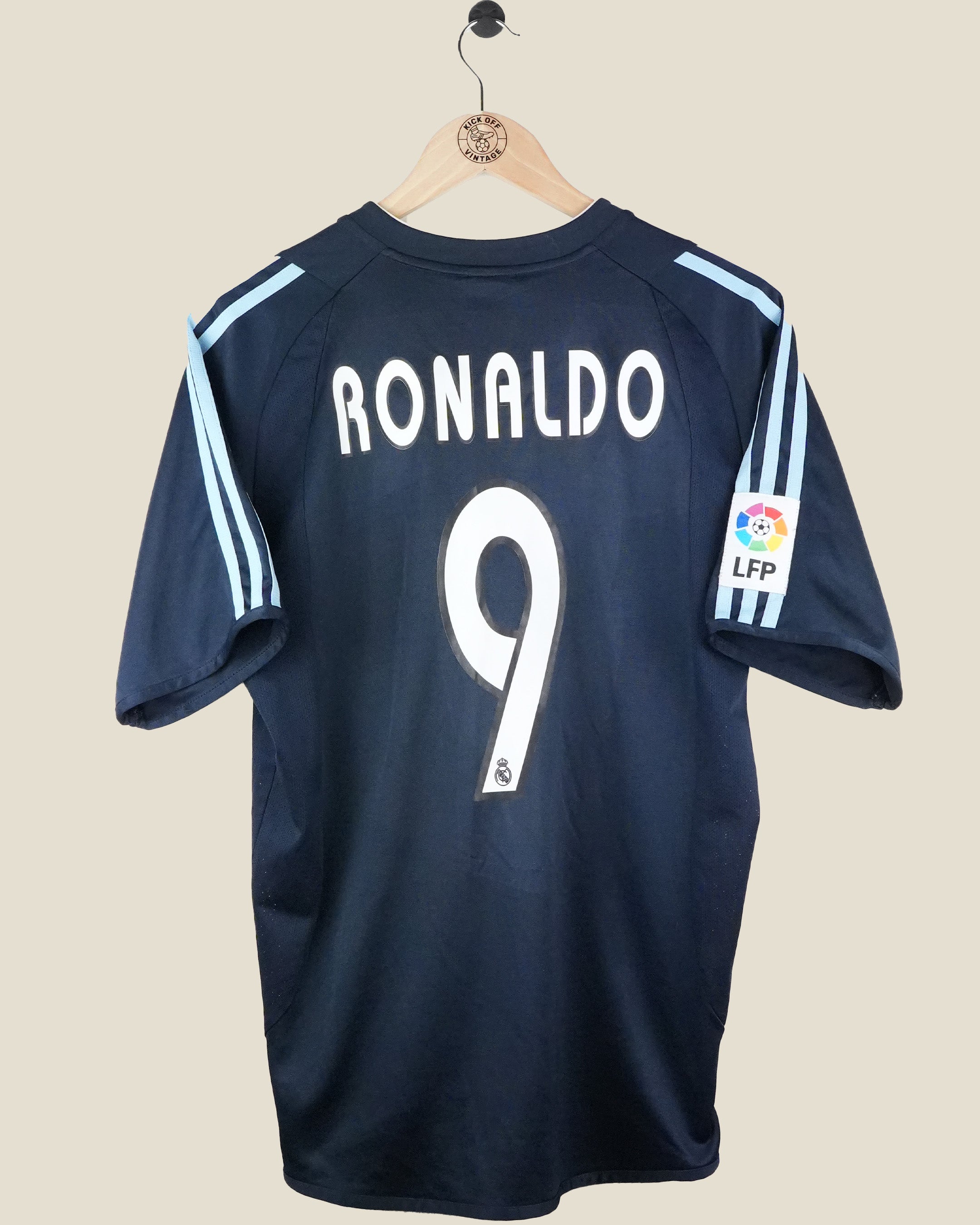 REAL MADRID 2003/04 RONALDO AWAY SHIRT (S) ADIDAS