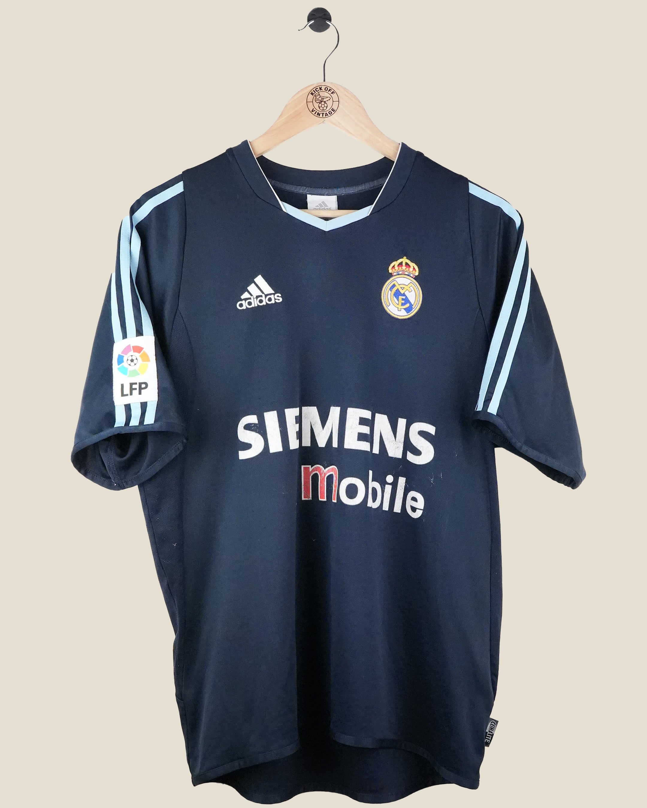 REAL MADRID 2003/04 RONALDO AWAY SHIRT (S) ADIDAS