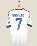 REAL MADRID 2012/13 RONALDO HOME SHIRT (M) ADIDAS