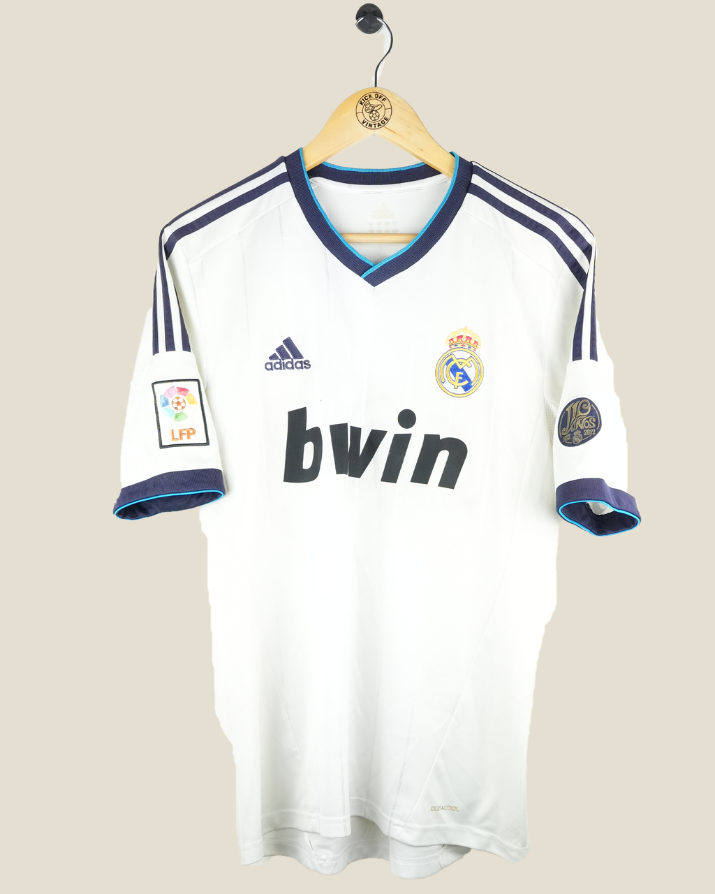 REAL MADRID 2012/13 RONALDO HOME SHIRT (M) ADIDAS