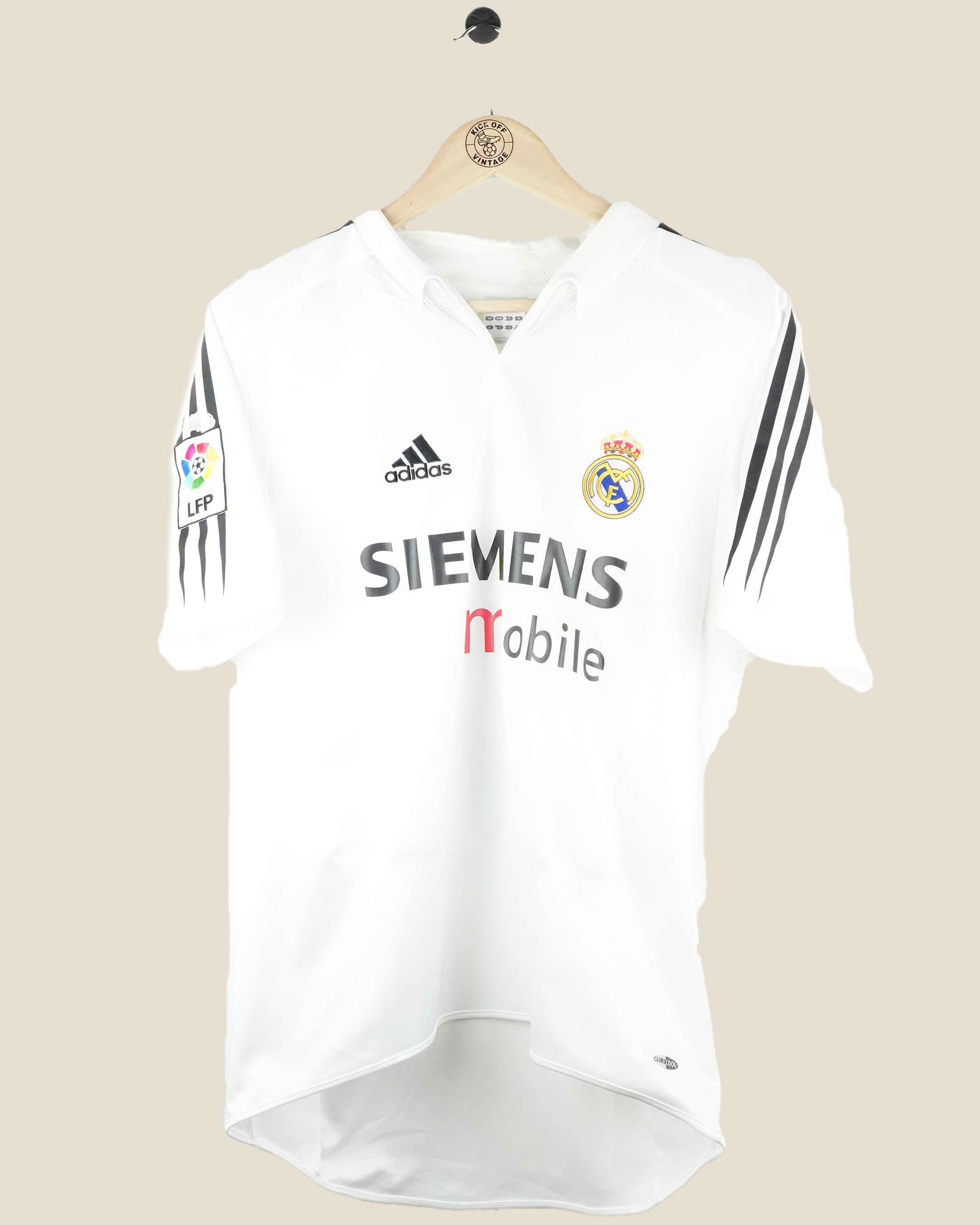 REAL MADRID 2004/05 RONALDO HOME SHIRT (S) ADIDAS