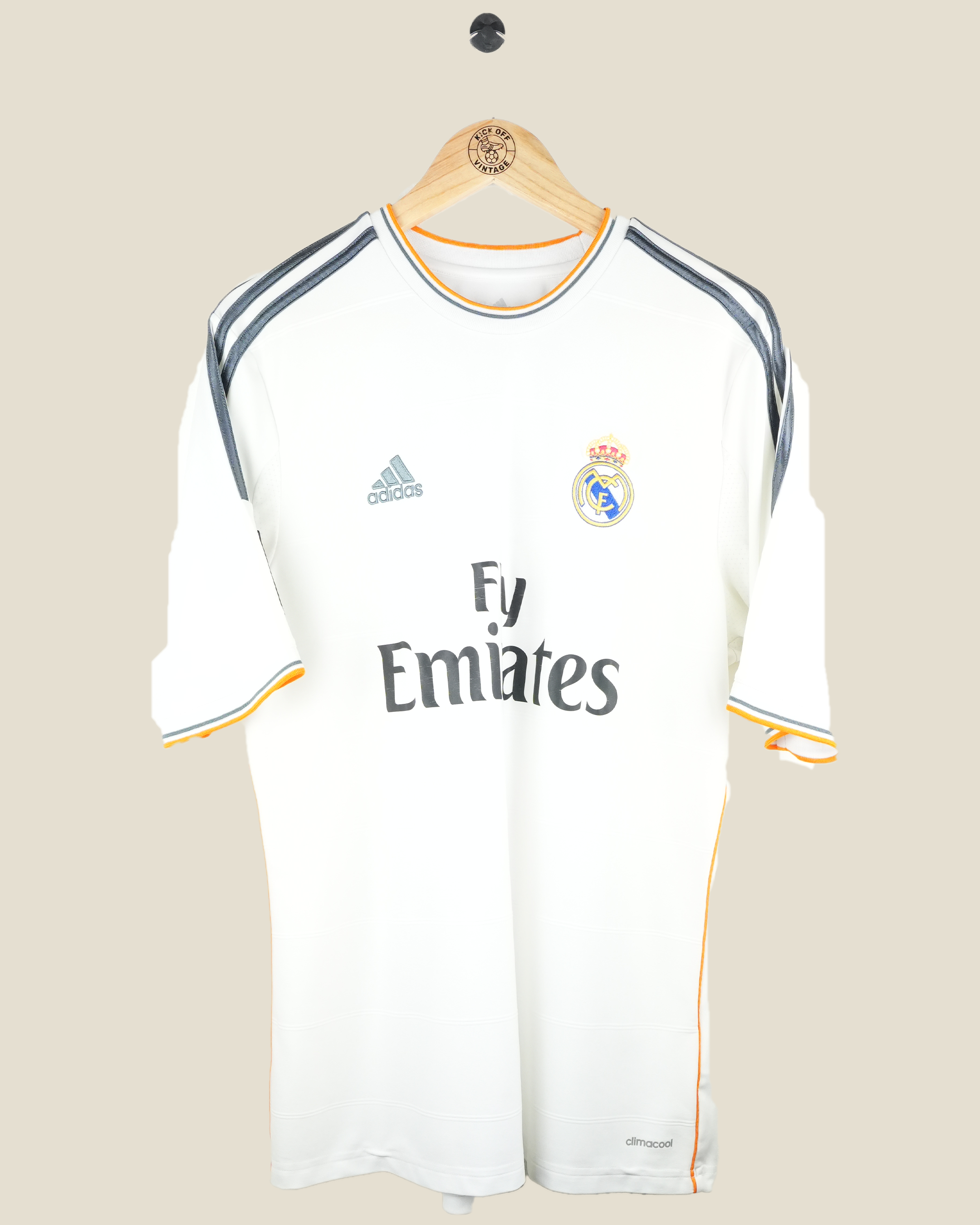 REAL MADRID 2013/14 RONALDO HOME SHIRT (L) ADIDAS