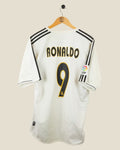 REAL MADRID 2003/04 RONALDO HOME SHIRT (L) ADIDAS