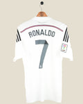 REAL MADRID 2014/15 RONALDO HOME SHIRT (S) ADIDAS