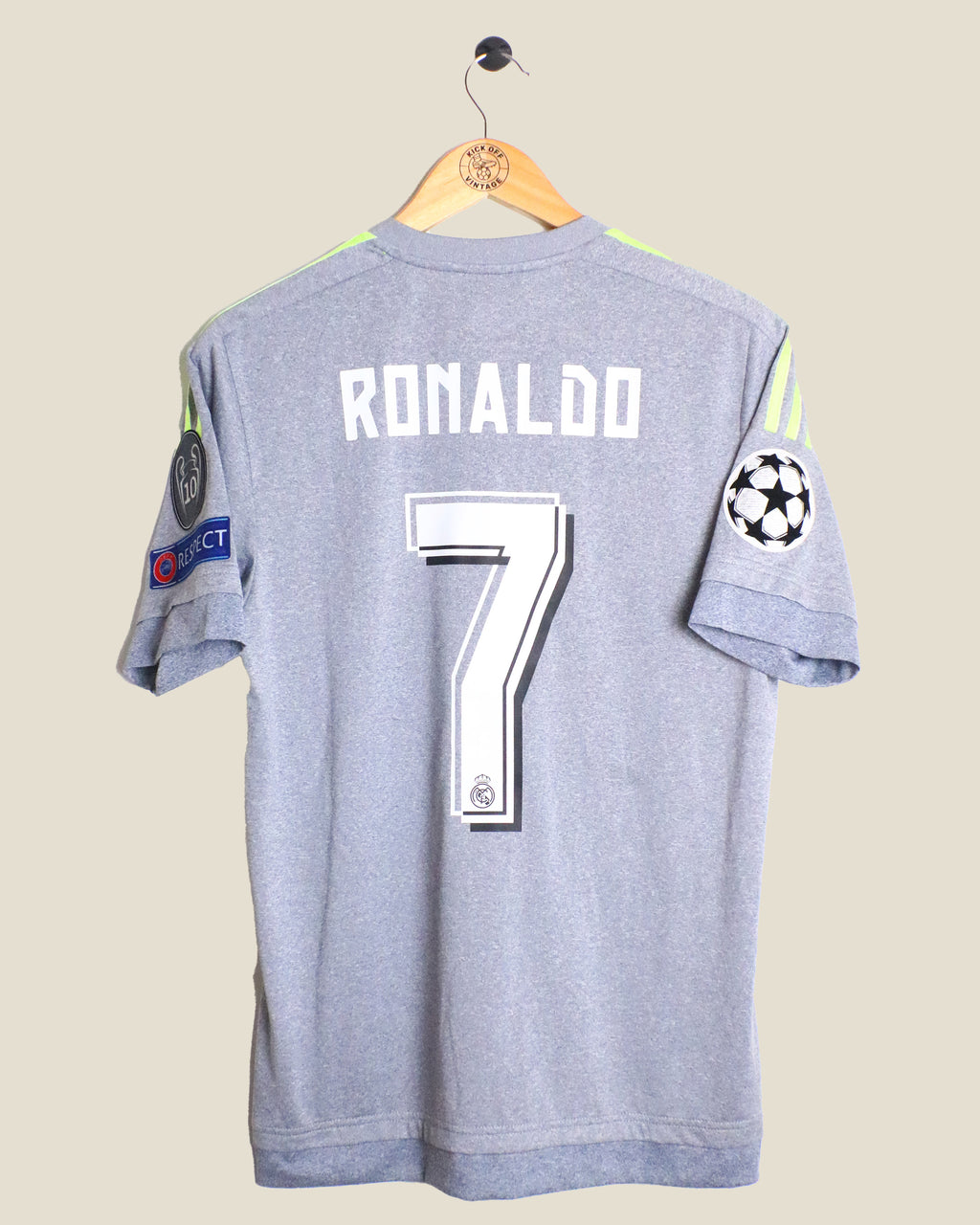 REAL MADRID 2015/16 RONALDO UCL AWAY (S) ADIDAS