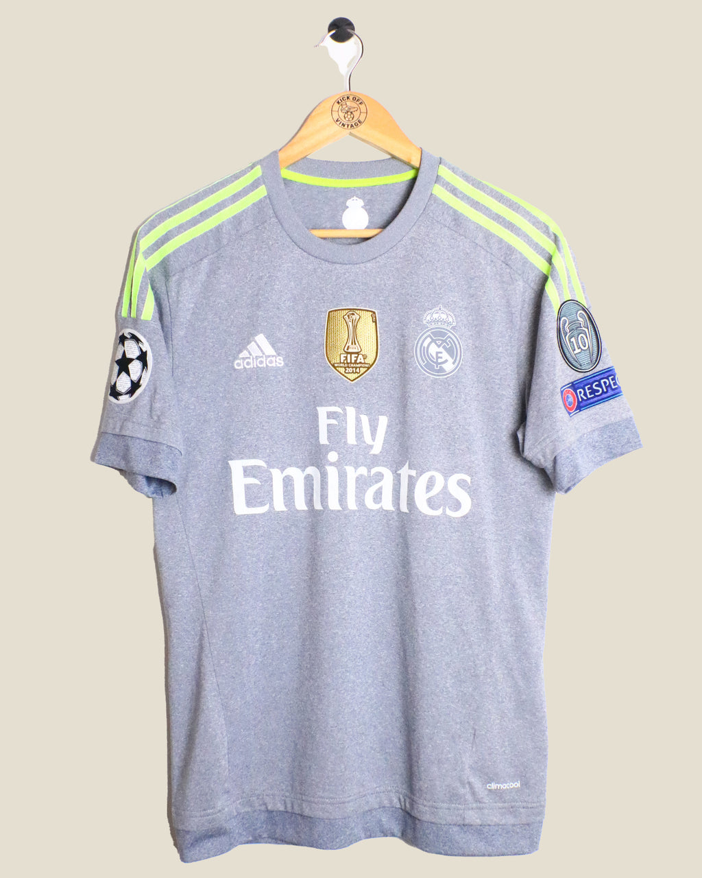 REAL MADRID 2015/16 RONALDO UCL AWAY (S) ADIDAS