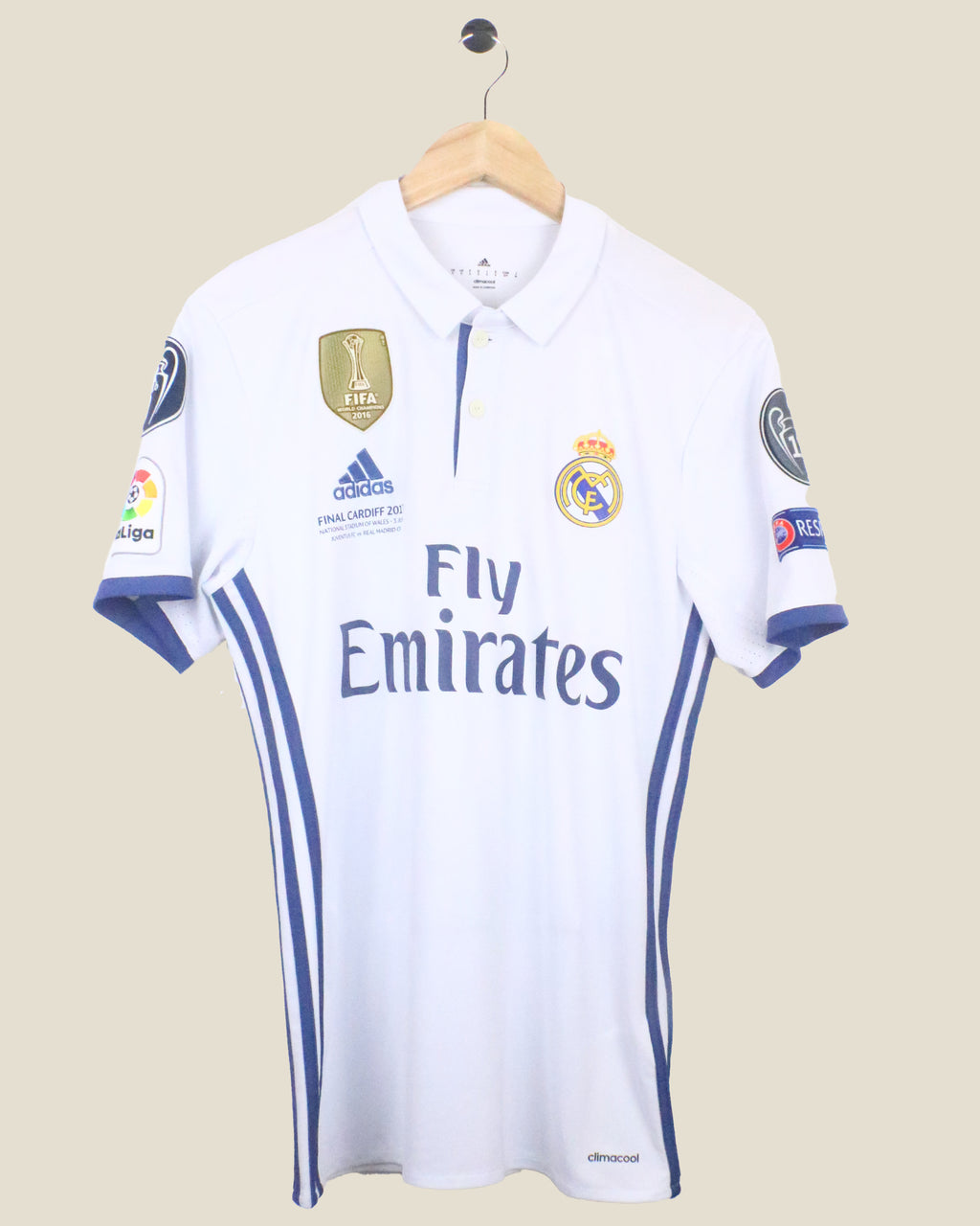 REAL MADRID 2016/17 RONALDO #7 UCL FINAL HOME (S) ADIDAS
