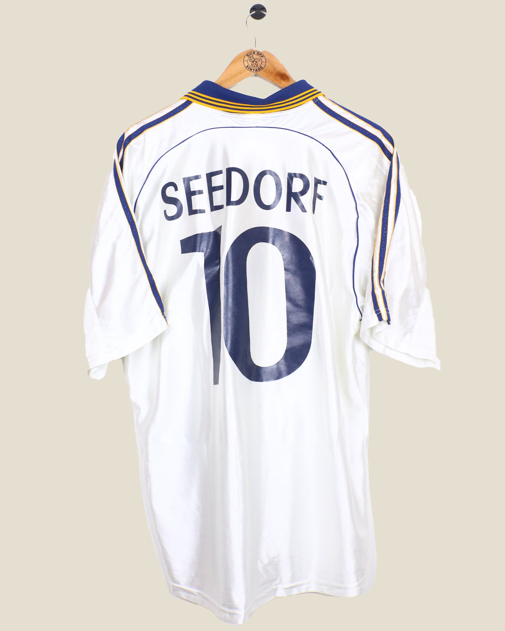REAL MADRID 1998/00 SEEDORF HOME (L) ADIDAS