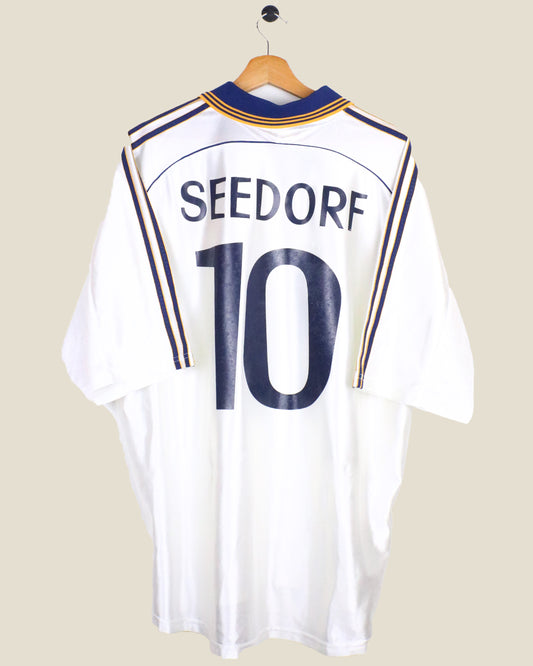 REAL MADRID 1998/00 SEEDORF #10 HOME (XL) ADIDAS