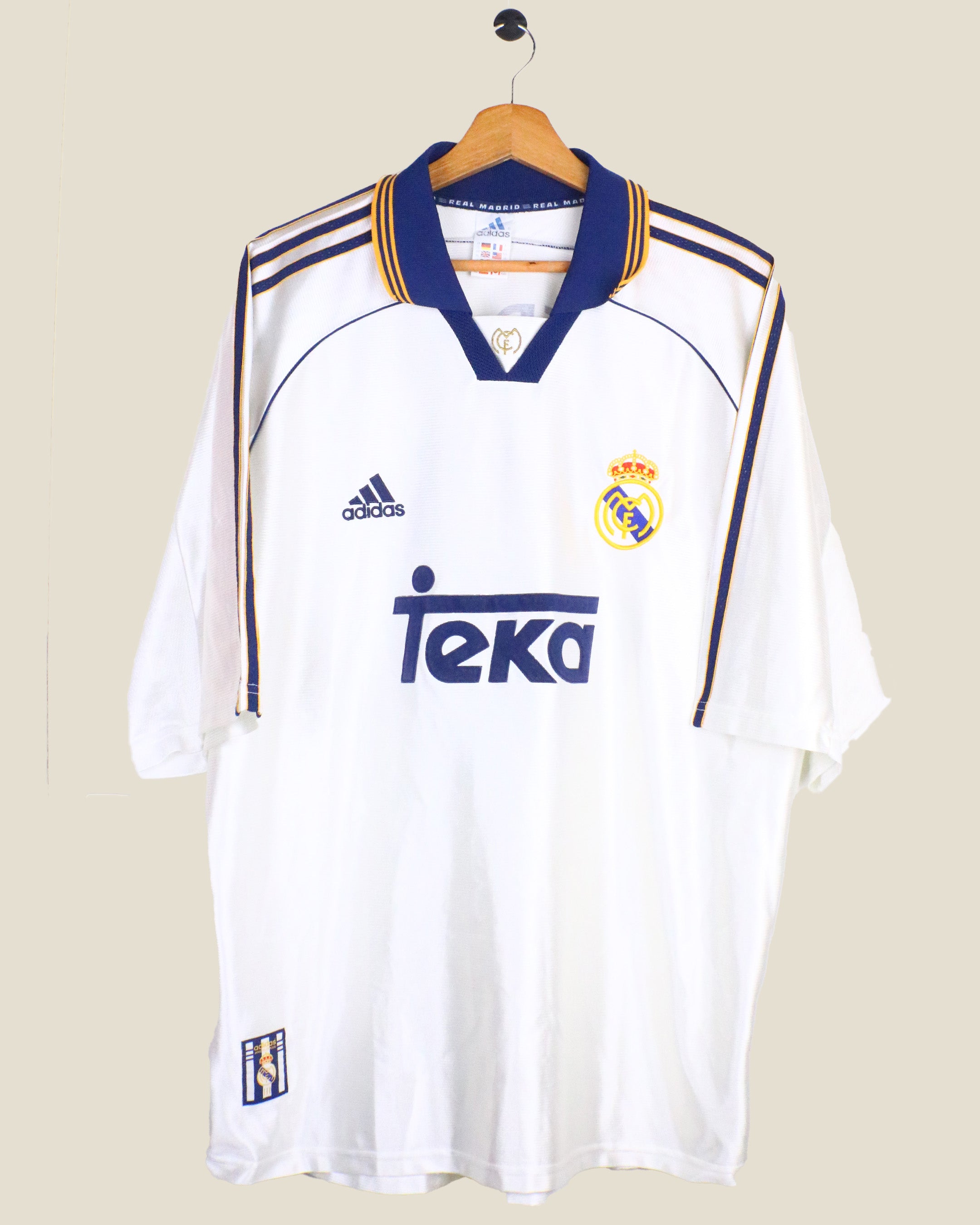 REAL MADRID 1998/00 SEEDORF #10 HOME (XL) ADIDAS