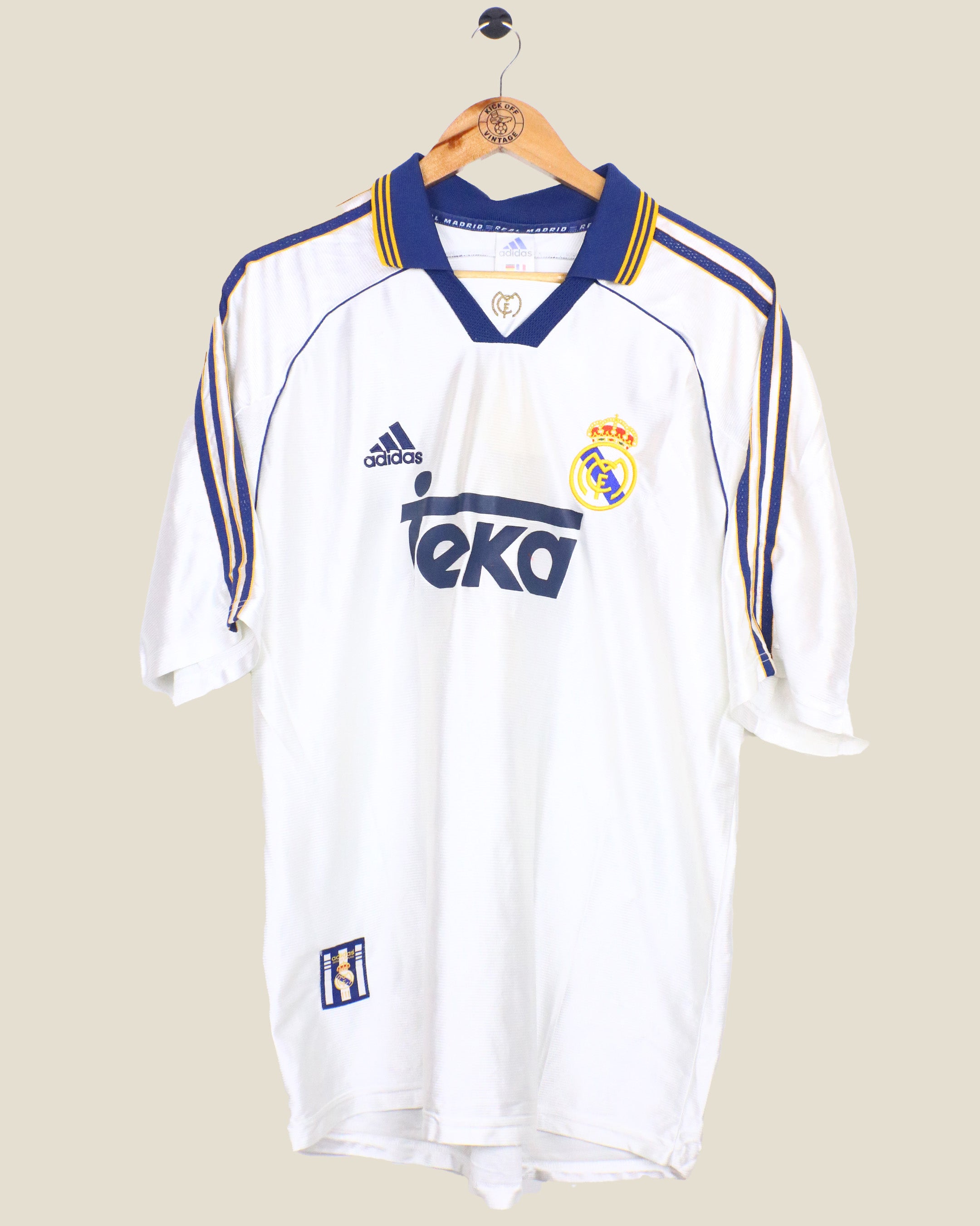REAL MADRID 1998/00 SEEDORF HOME (L) ADIDAS