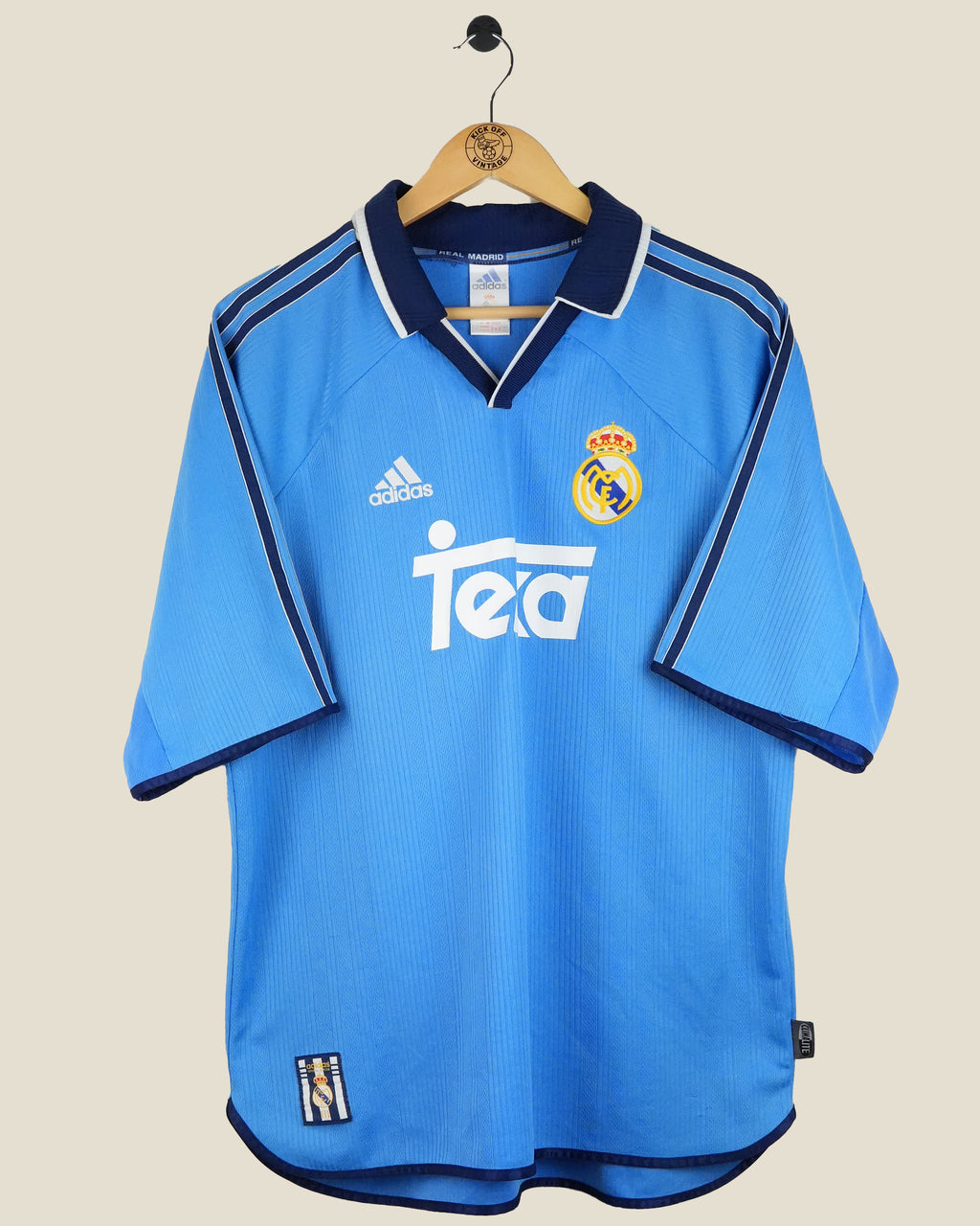 REAL MADRID 1999/01 SEEDORF THIRD SHIRT (L) ADIDAS