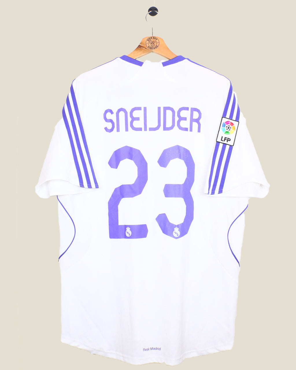 REAL MADRID 2007/08 SNEIJDER HOME (L) ADIDAS