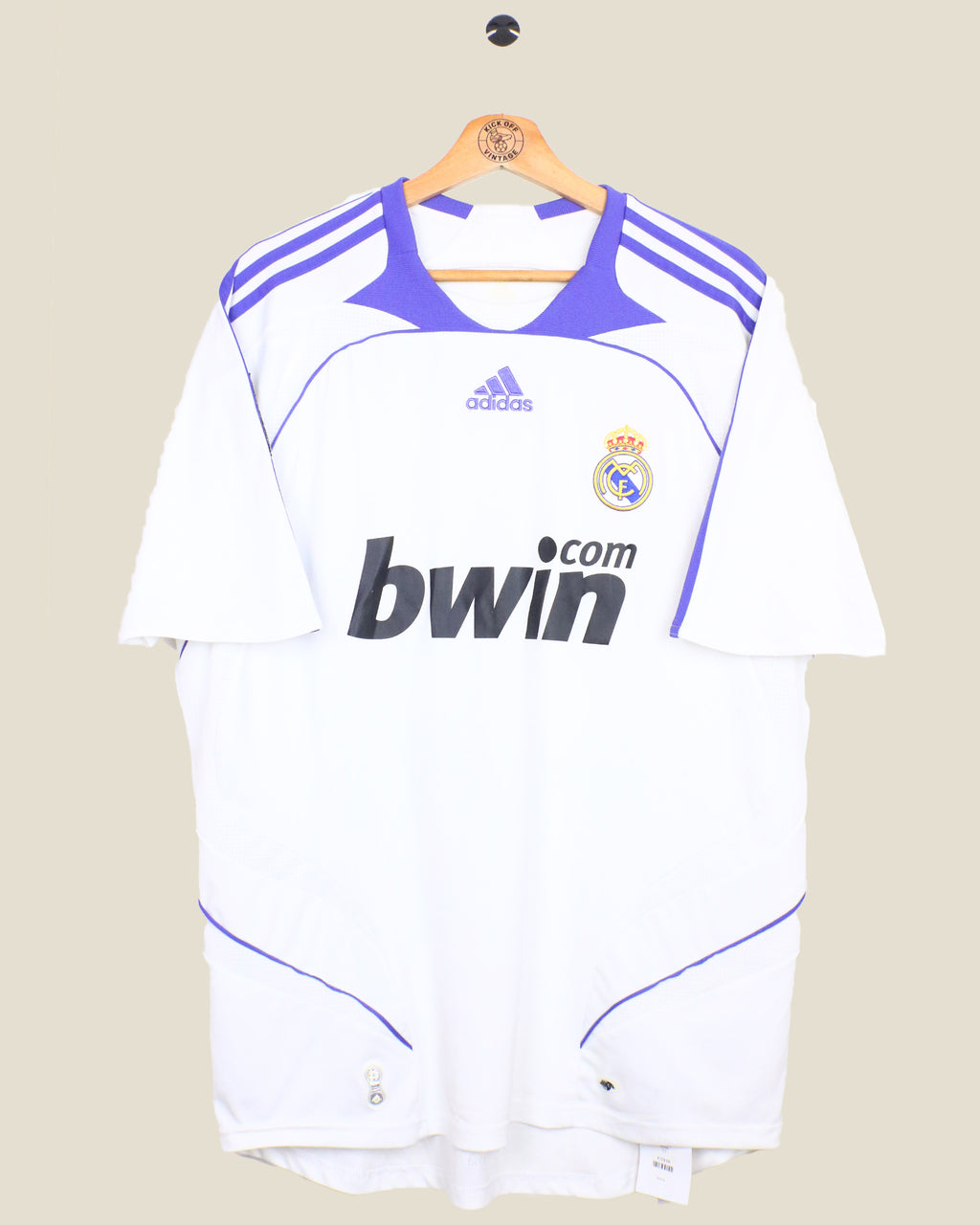 REAL MADRID 2007/08 SNEIJDER HOME (L) ADIDAS