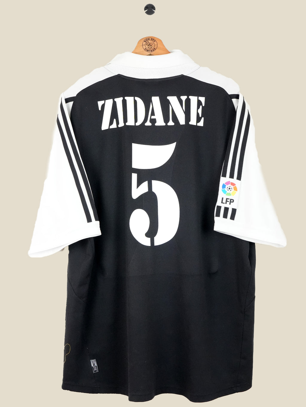 REAL MADRID 2001/02 ZIDANE AWAY (XL) ADIDAS