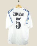REAL MADRID 2001/02 ZIDANE HOME (L) ADIDAS