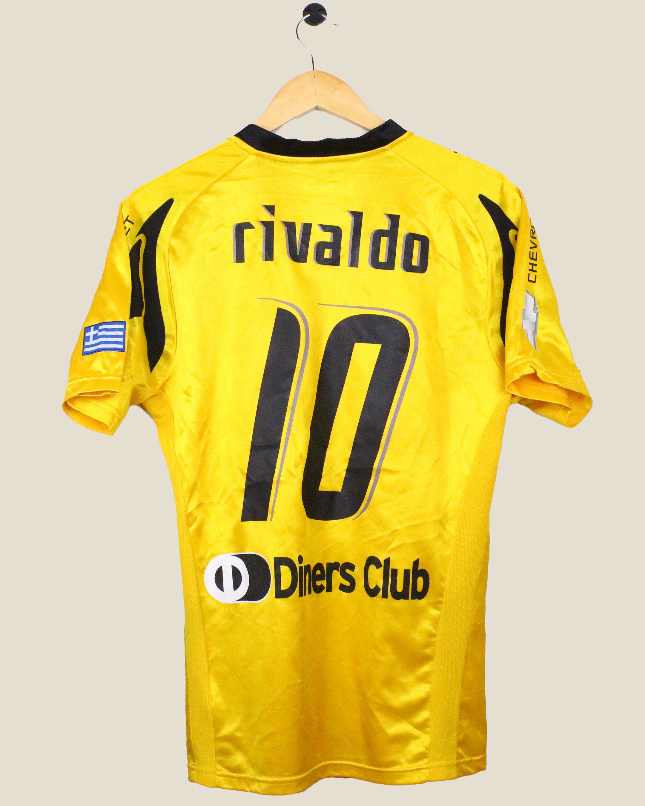 AEK ATHENS 2007/08 RIVALDO #10 HOME (M) PUMA