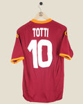 ROMA 2007/08 TOTTI HOME SHIRT (L) KAPPA